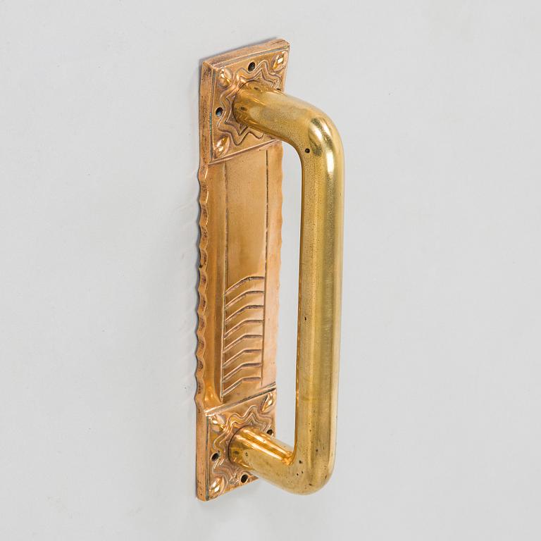 Dörrhandtag,  1862 eller 1918.