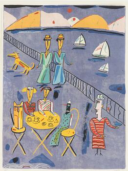 Madeleine Pyk, Motif from Nice.
