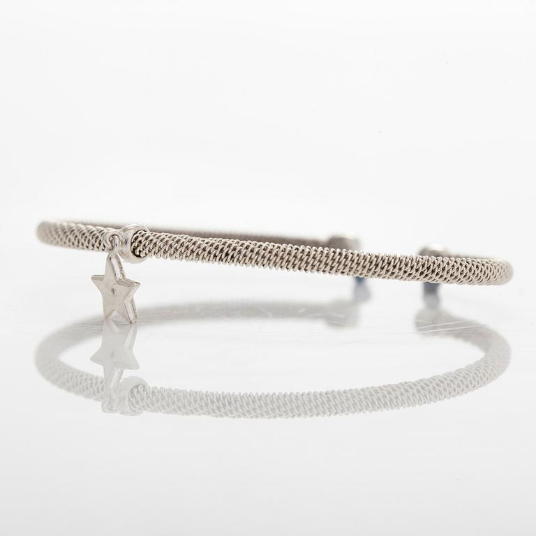 Tiffany & Co, rannekoru, "Somerset Star", sterling hopeaa.