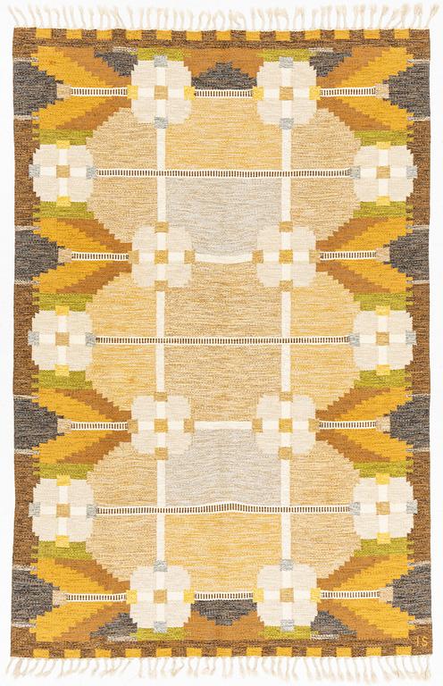 Ingegerd Silow, a carpet, "Dellen", rölakan, approx. 290 x 190 cm, signed IS.