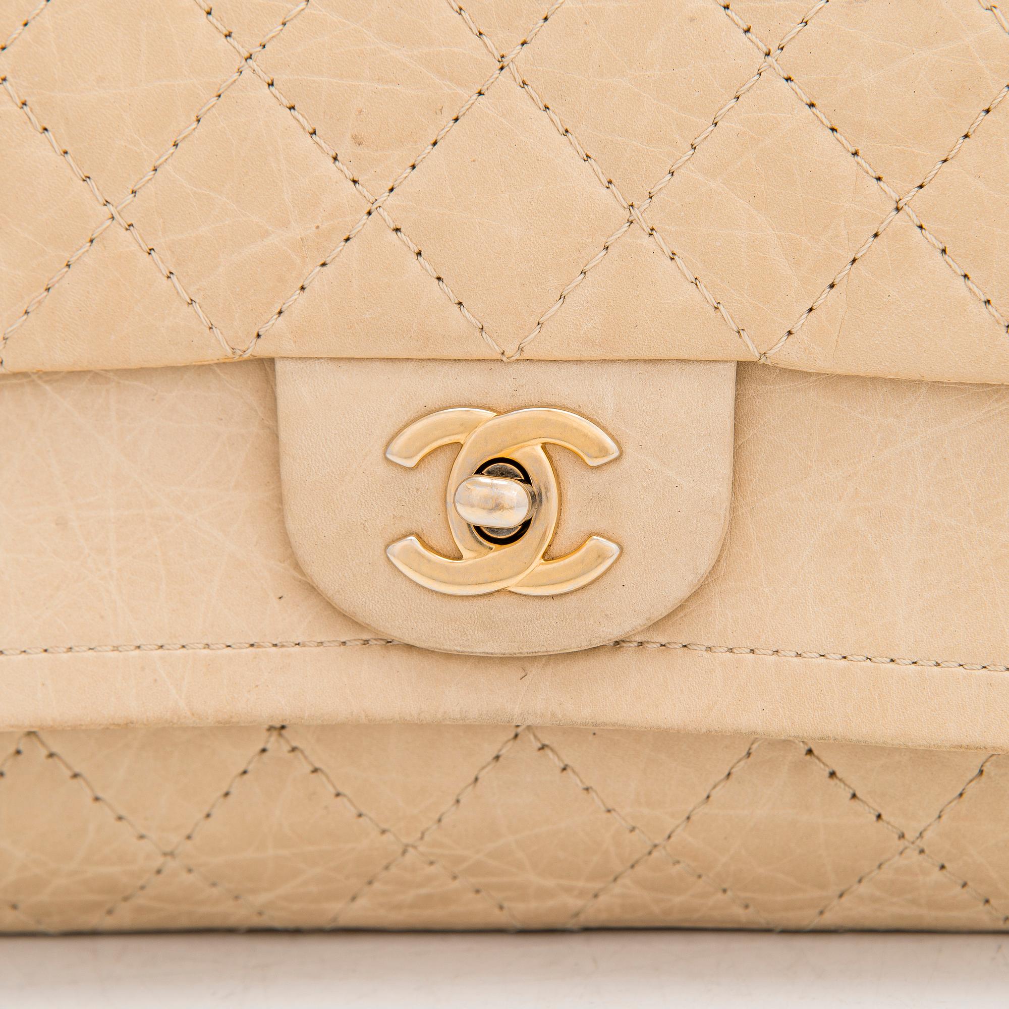 Chanel, laukku, "Double flap bag" 1989-1991.