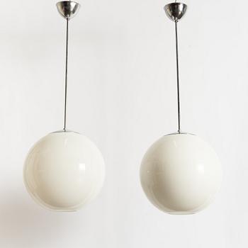 Taklampor, ett par, Fox Design, 1900-talets andra hälft.