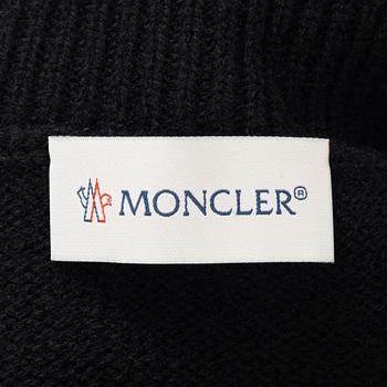 Moncler, A 'Lupetto tricot' wool turtleneck sweater, size M.