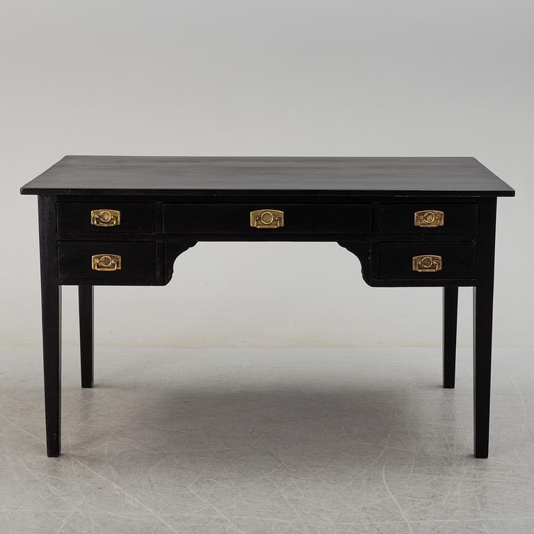 A painted desk, early 20th Century.