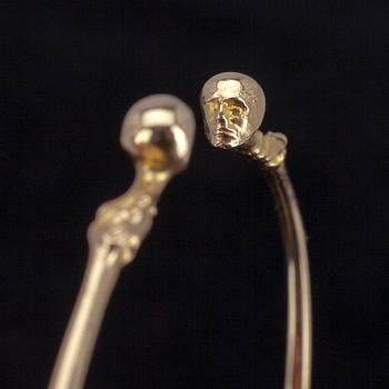 ARMRING, guld 14K, Björn Weckström, Lapponia 1978.