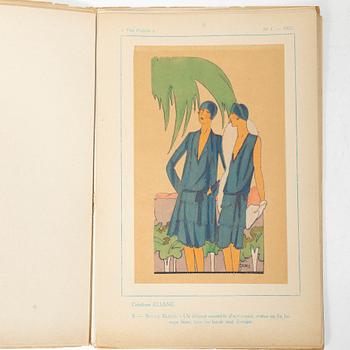 Seven French fashion magazines, 'Trés Parisien', with 123 pochoir fashion plates, Paris, G.-P. Joumard, 1927–31.