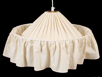 TAKLAMPA, modell 2560, Josef Frank, Firma Svenskt Tenn, höjd ca 30 cm exklusive sladd.