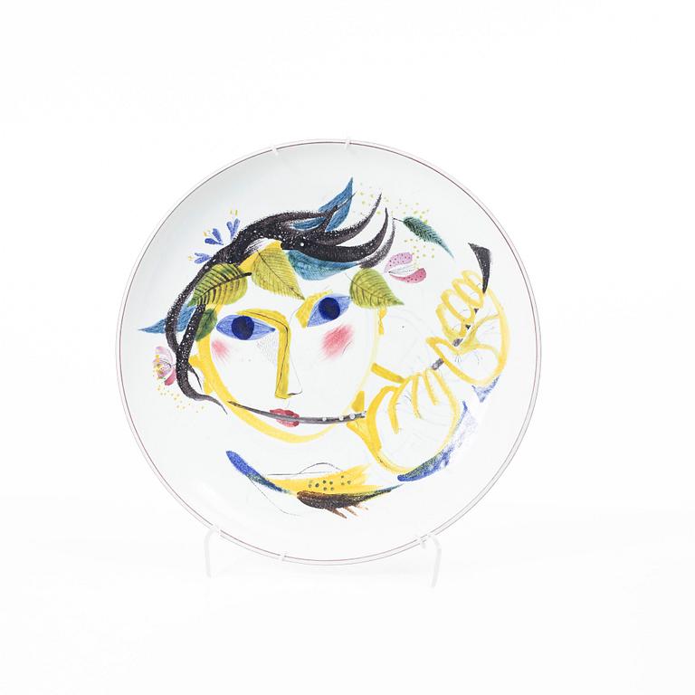 Stig Lindberg, Bowl dish, Gustavsberg Studio.