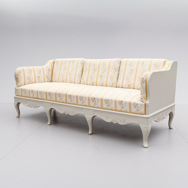 SOFFA, rokokostil, 1900-talets första hälft.