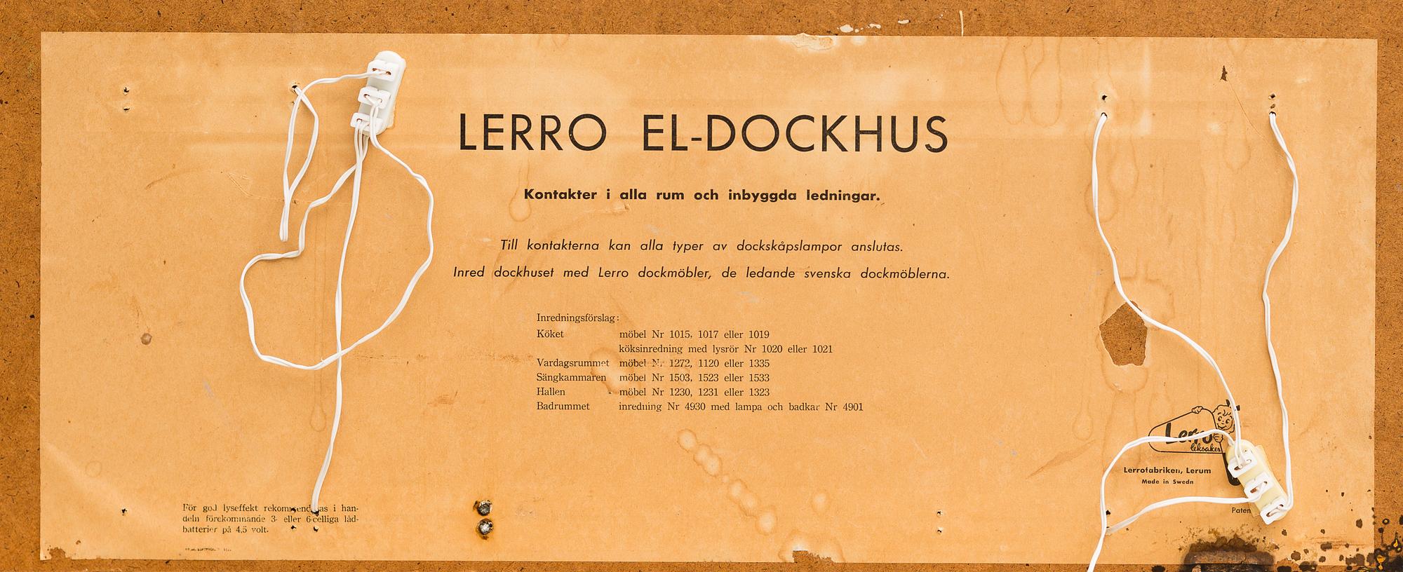 DOCKSKÅP, Lundby, 1970-tal.