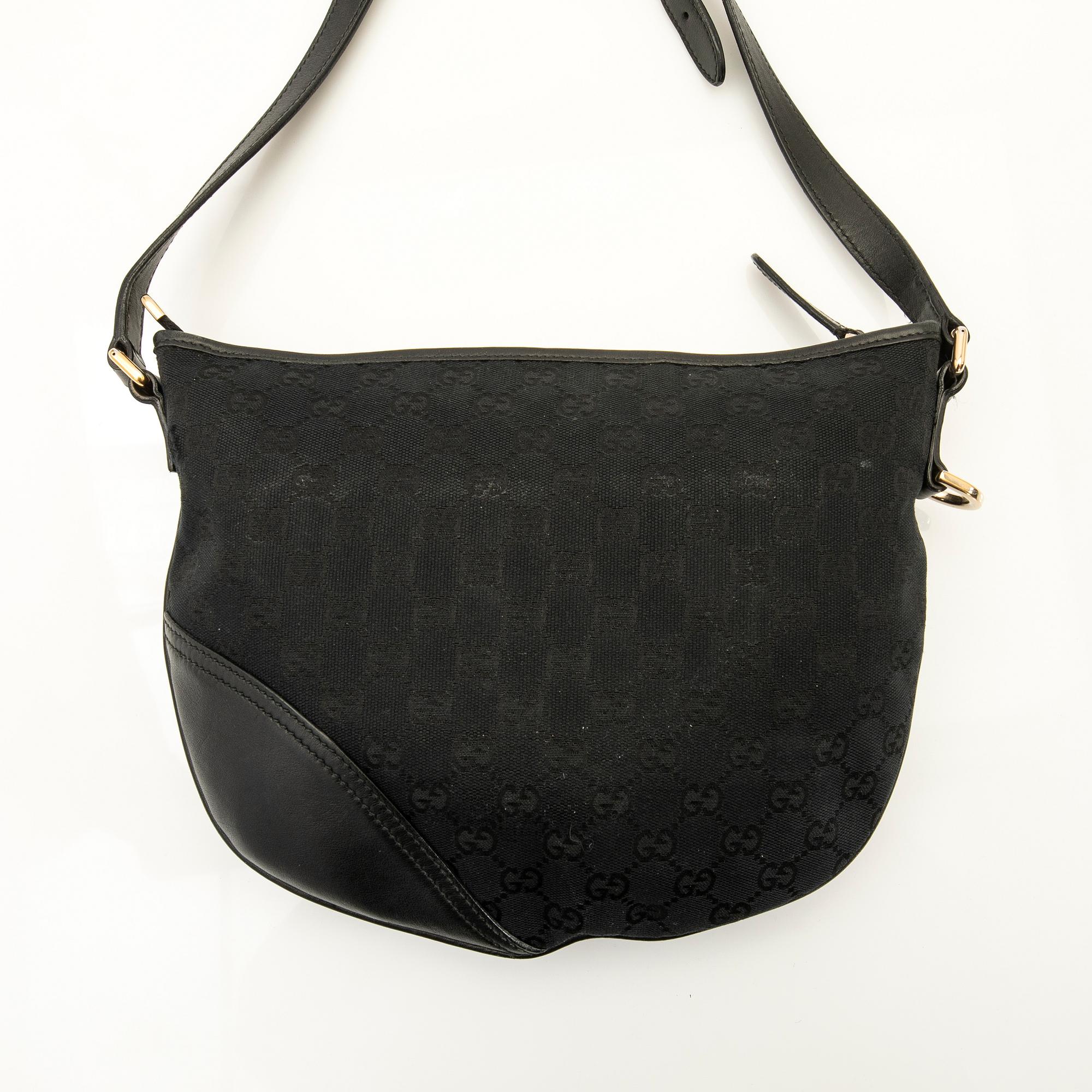Gucci, bag, "Britt Half Moon Messenger Bag", vintage.