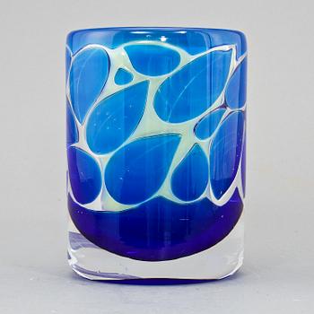 OLLE ALBERIUS, vas, glas, "Astrakan", Orrefors, sign.