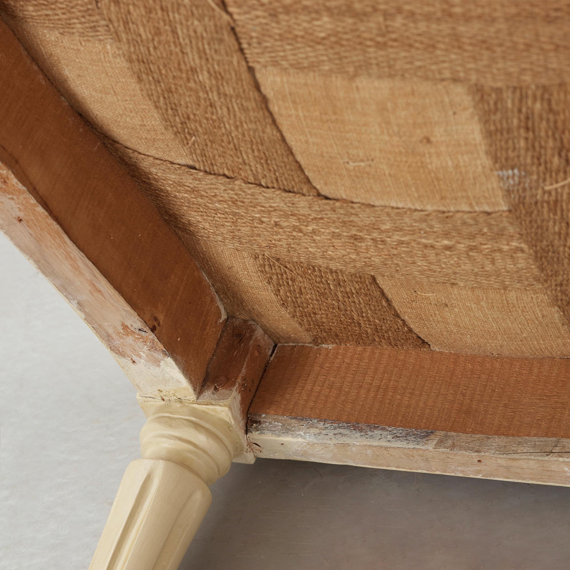 KARMSTOLAR, ett par, stockholmsarbeten, transition rokoko/gustavianska, 1770-tal.