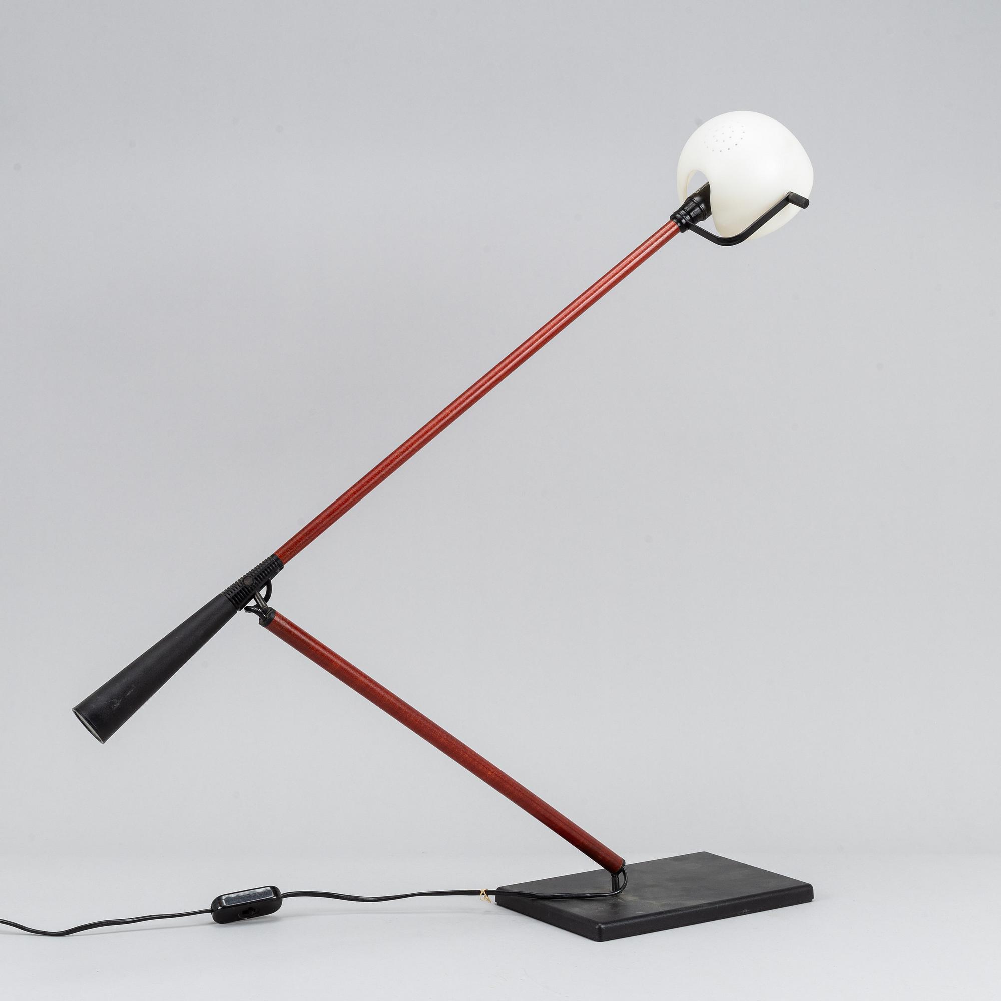 Paolo Rizzatto, a model 612 table lamp from Arteluce, Italy.