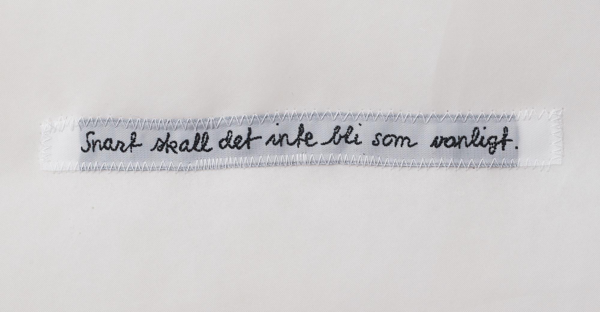 MARIE-LOUISE EKMAN, blandteknik/collage med gouache, hår etc. Stämpelsignerad M.L Ekman.