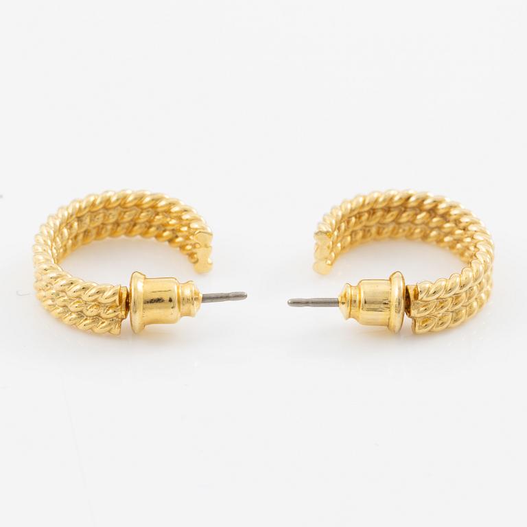 Pierre Cardin, earrings, 6 pairs. Vintage.