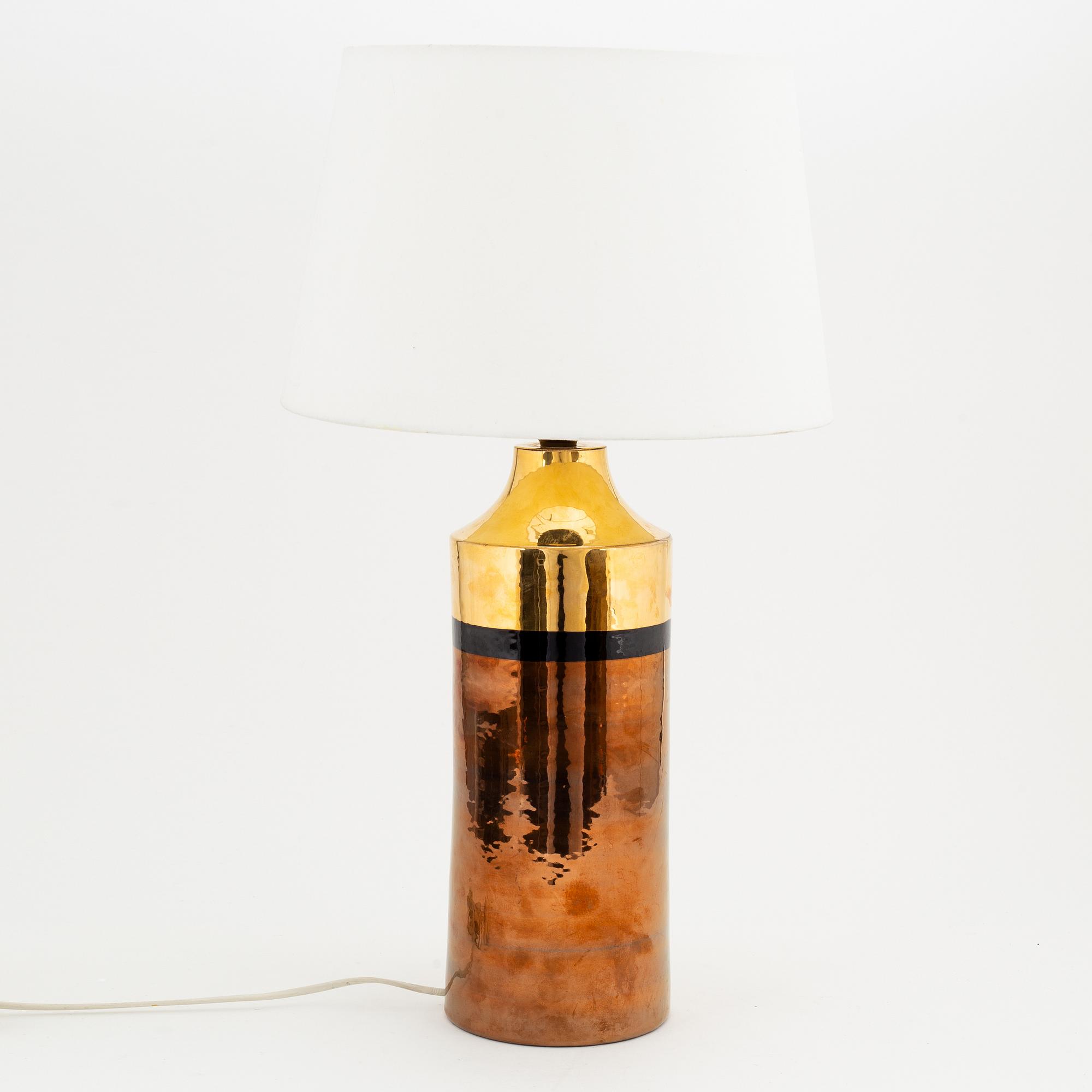 A table lamp by Bitossi for Bergboms, second half of the 20th Century.