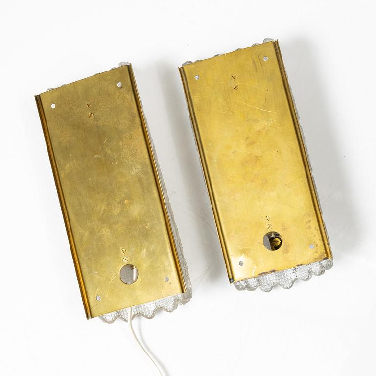 Carl Fagerlund, Wall lamps a pair, window lamps a pair, second half of the 20th century.