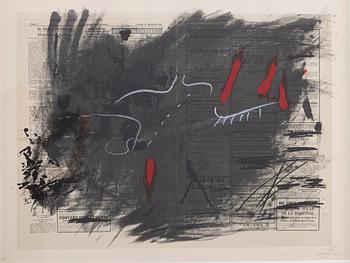 Antoni Tàpies, Komposition.