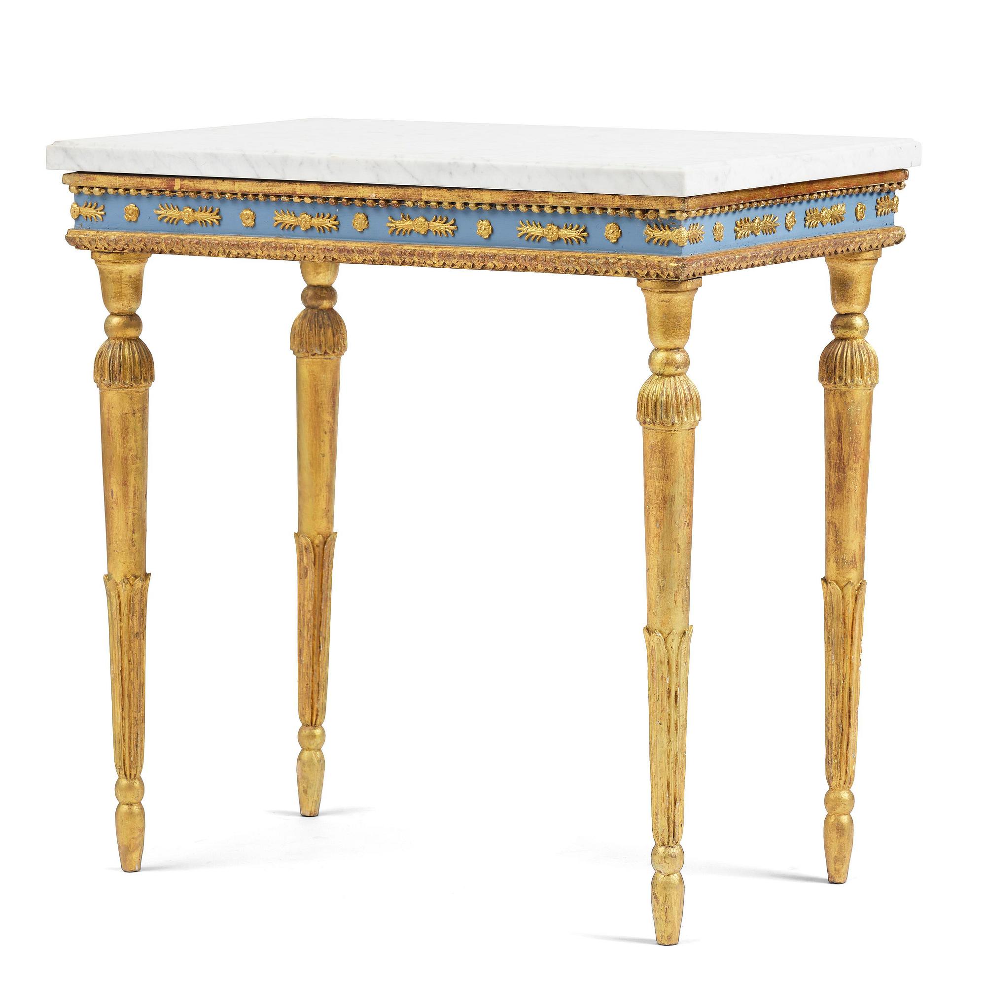 Konsolbord, Sverige, 1800-talets början, Sengustavianskt.