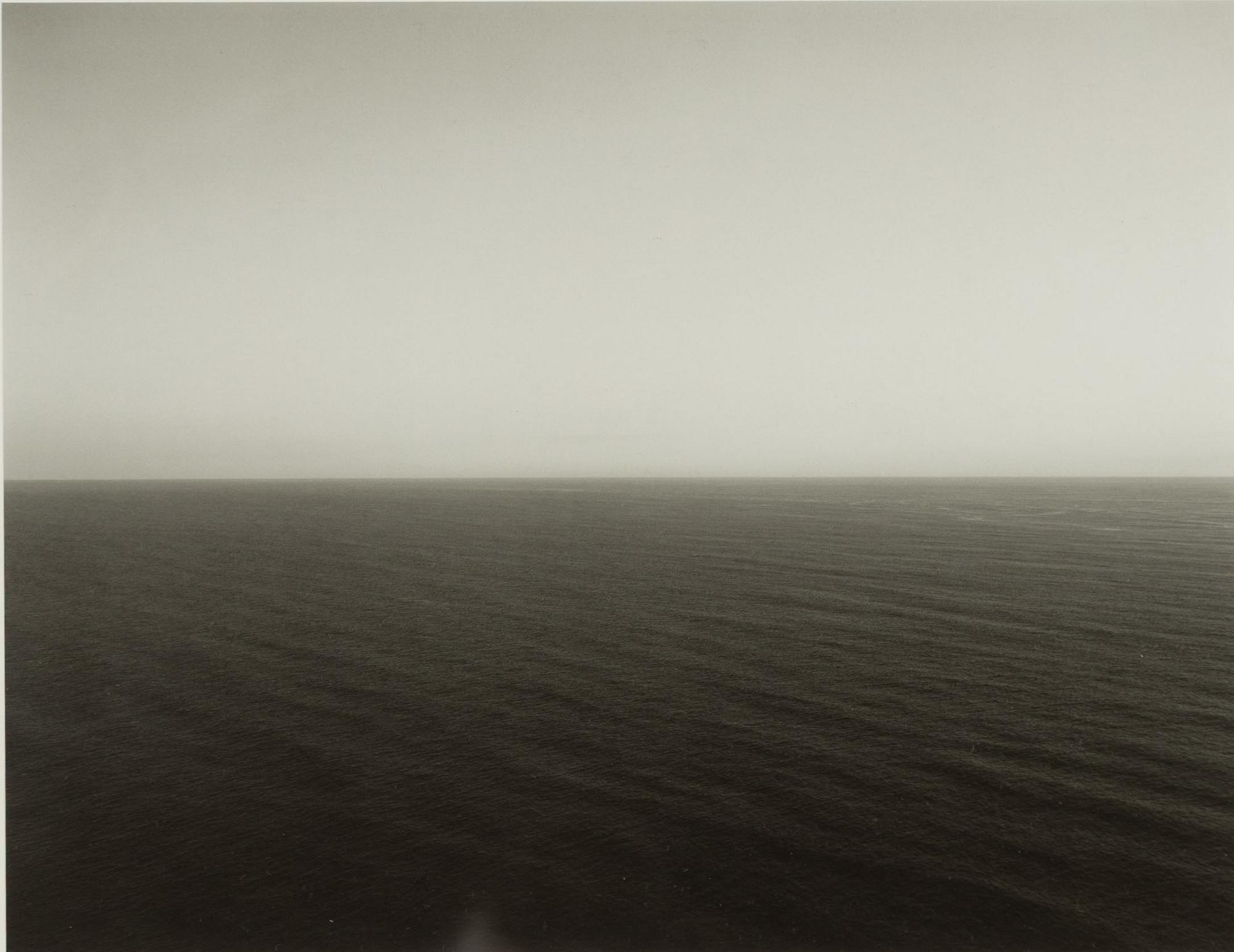 Hiroshi Sugimoto, "Pacific Ocean, Oregon", 1985.
