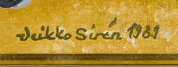 Veikko Sirén, "Matkatauolla" (På en resa-paus).