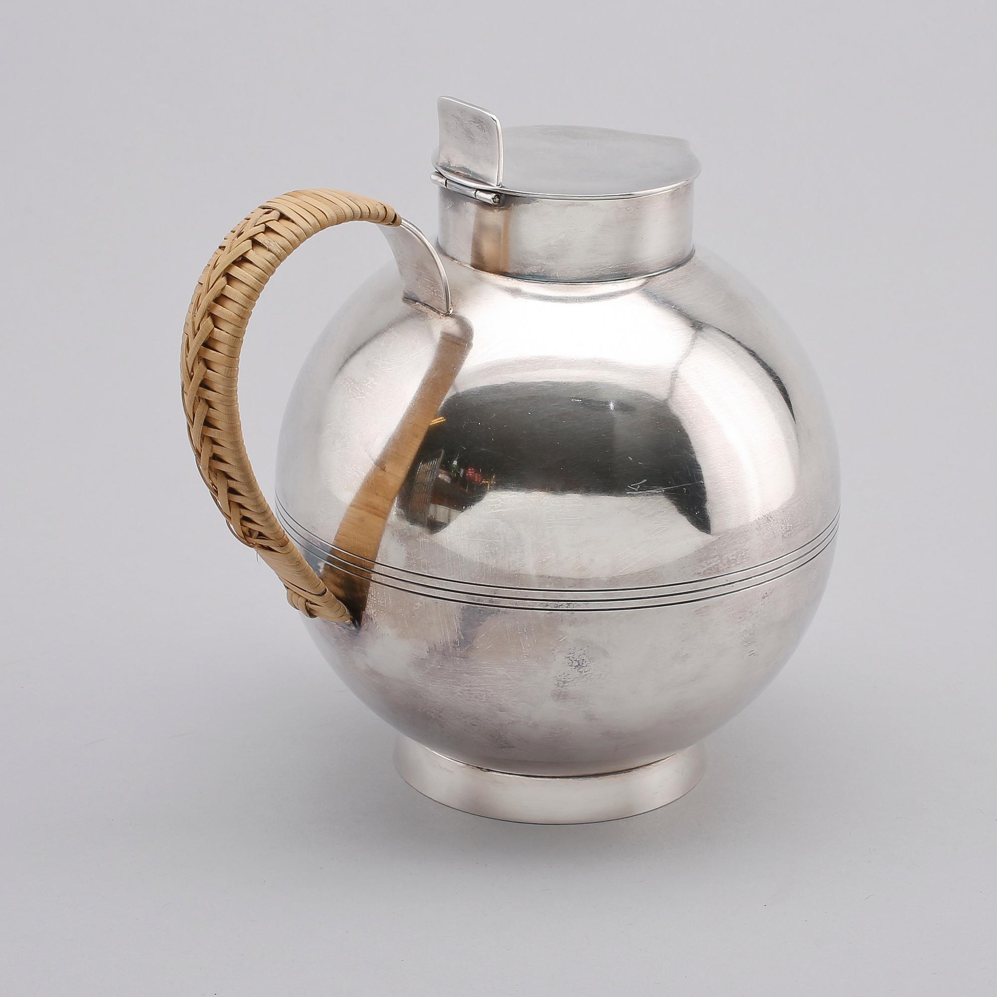 KANNA, nysilver, Sylvia Stave, CG Hallberg, Stockholm 1930-tal.