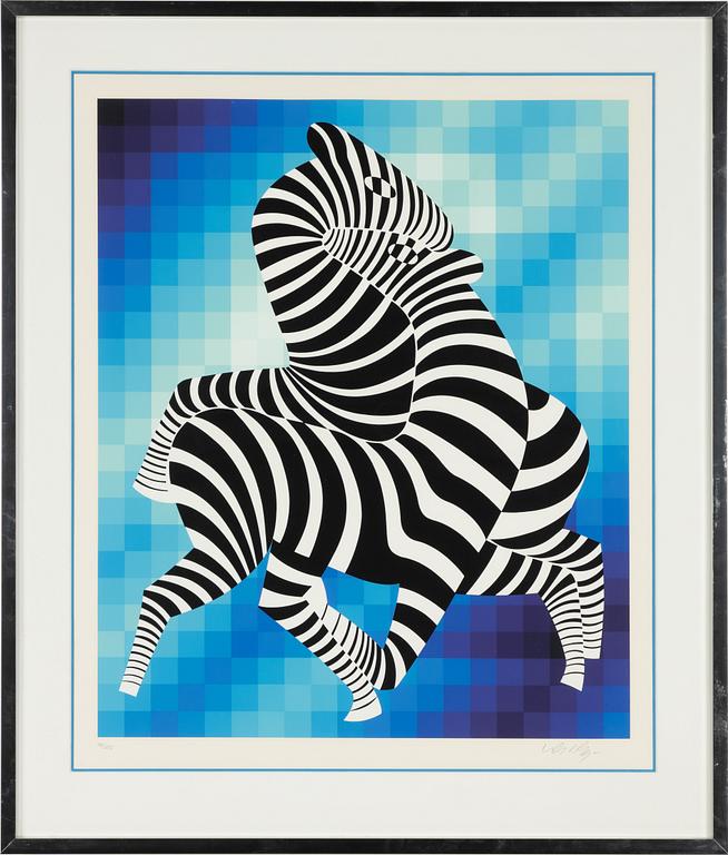 Victor Vasarely, "Zebror".