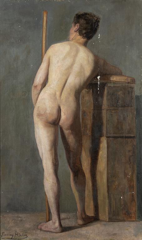 Fanny Hjelm, Standing Male Nude.