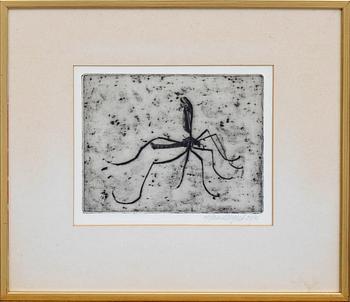 HANS WIGERT, dry point signed and numbered 20/30.