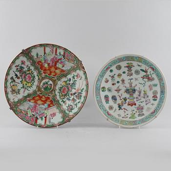 FAT, 2 st, porslin, Kina, 1900-tal.