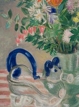 Arthur Percy, "Blommor och glashund".