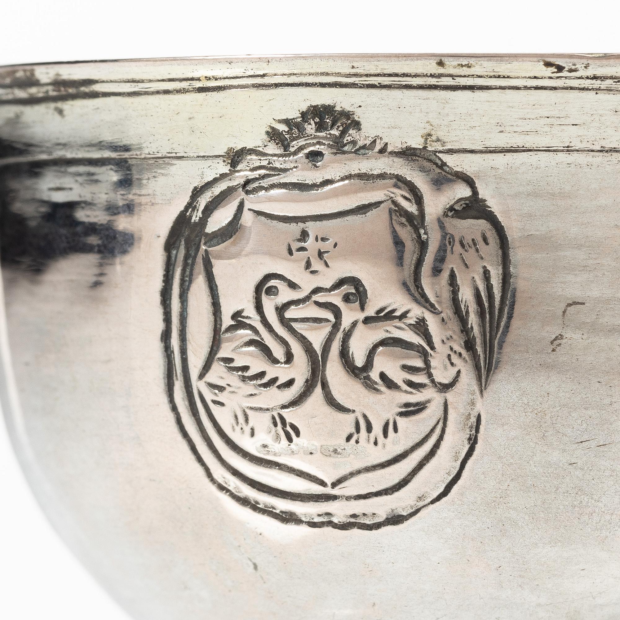 Tumlare, silver, Leipzig, 1700-talets första hälft.