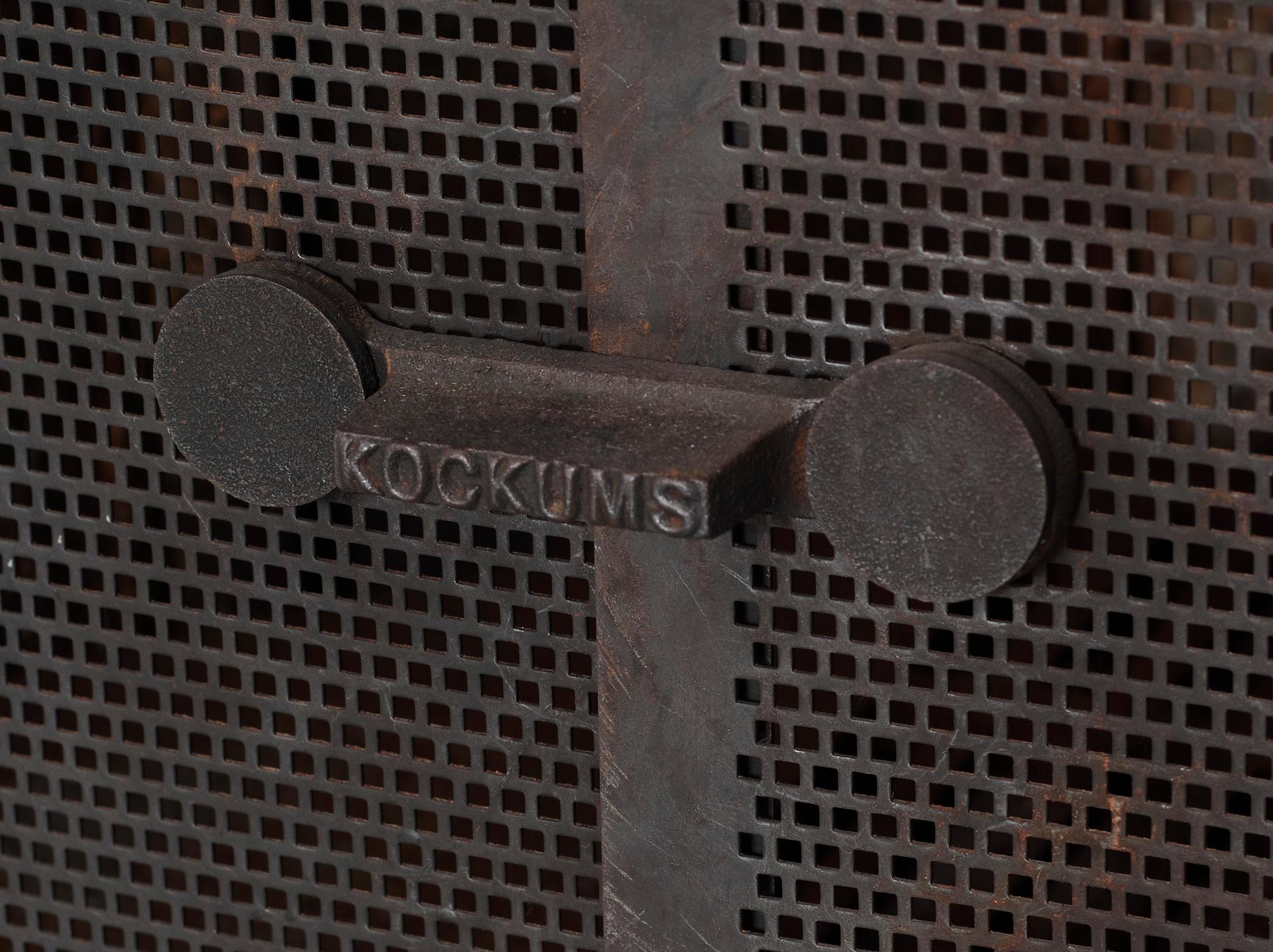 BRASKAMIN, gjutjärn. Sigurd Persson Kockums Jernverk, 1965.