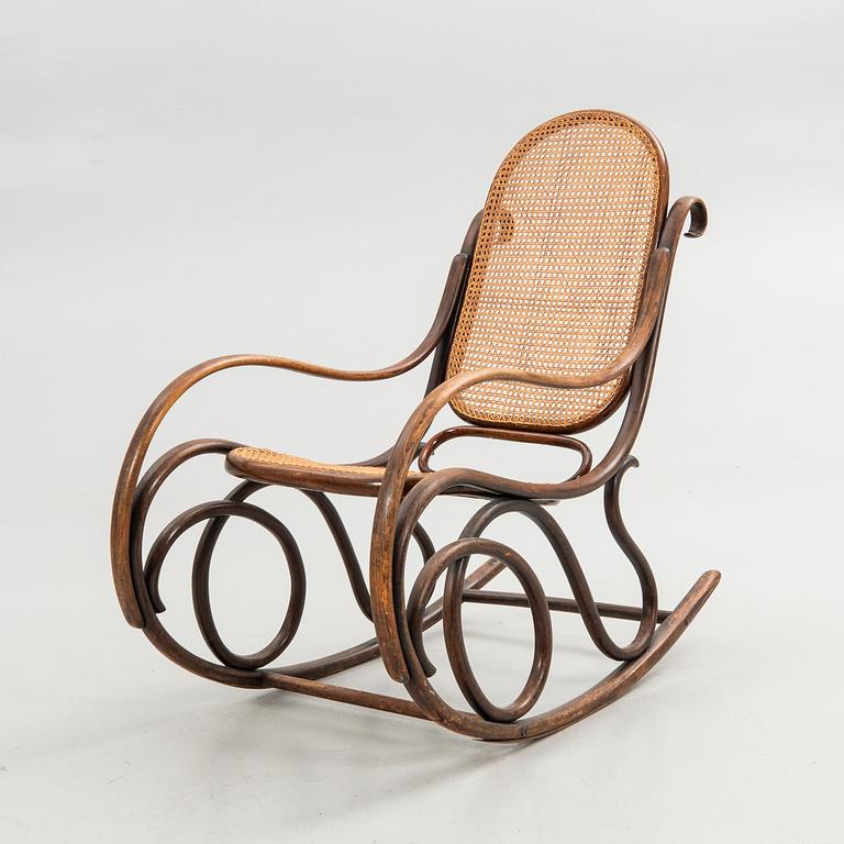 Gungstol, Thonet, tidigt 1900-tal.