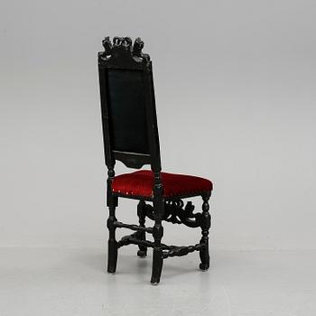 STOL, barockstil, omkring sekelskiftet 1900.