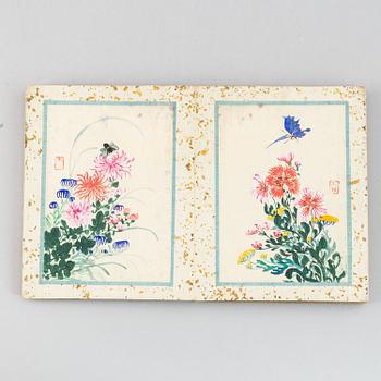 A Japanese illustrate album by unknown artist, early 20th Century.