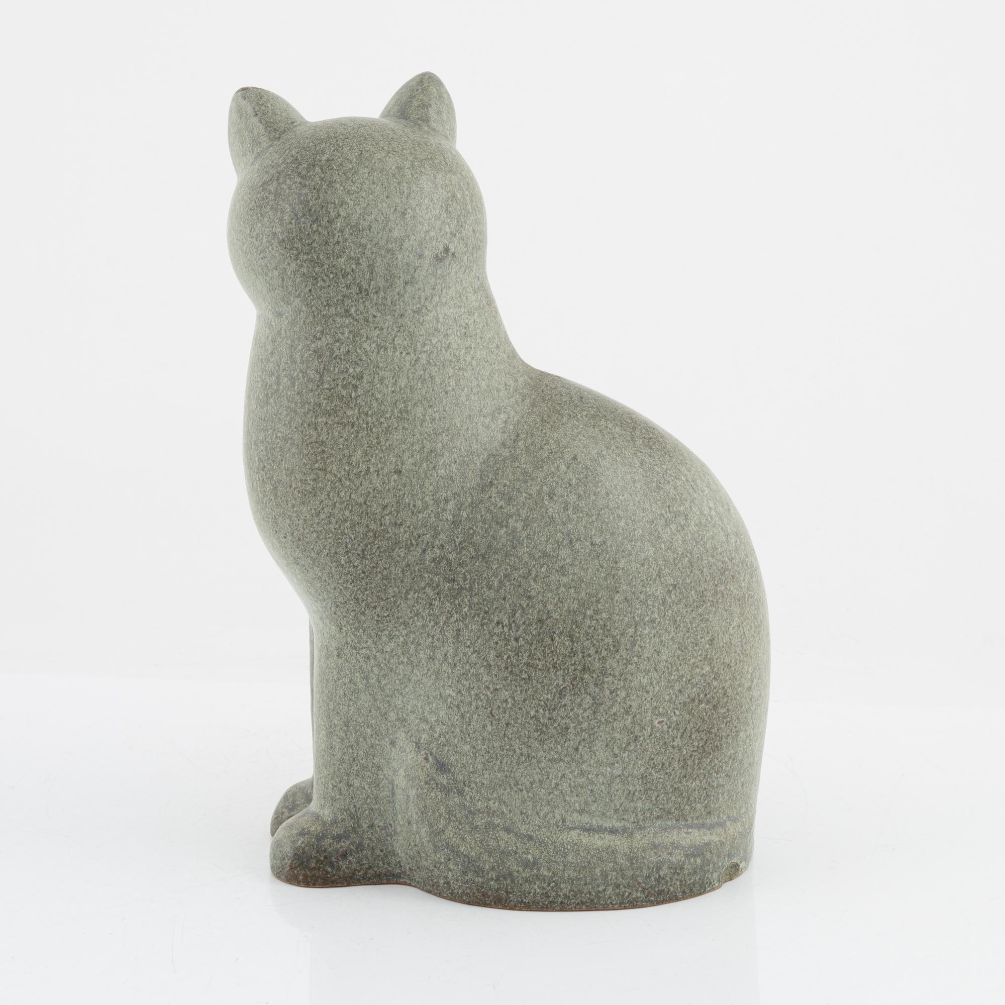 Lisa Larson, figurin, stengods, "Murre", omärkt.