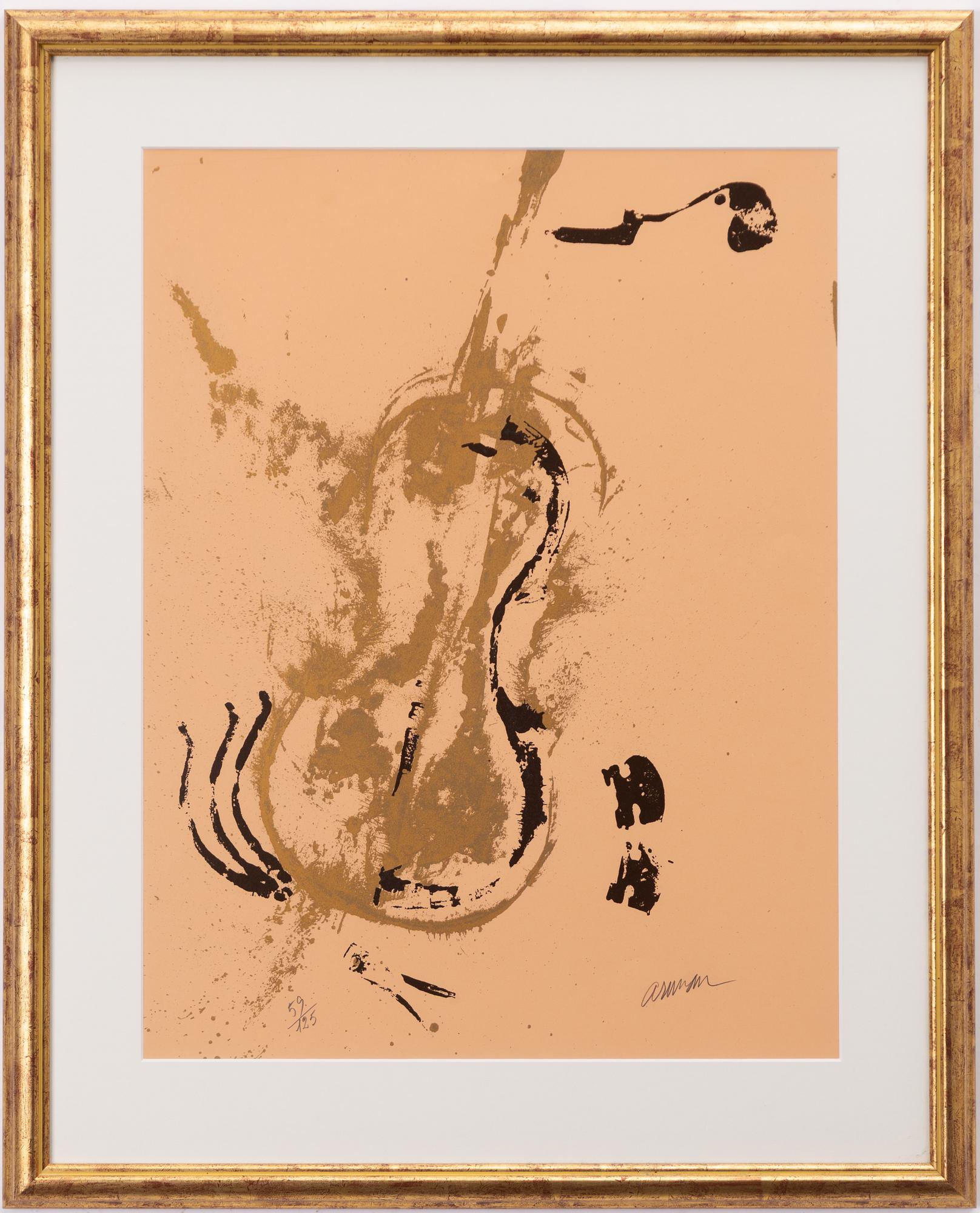 Arman (Armand Pierre Fernandez), Ur "Suite for violin".