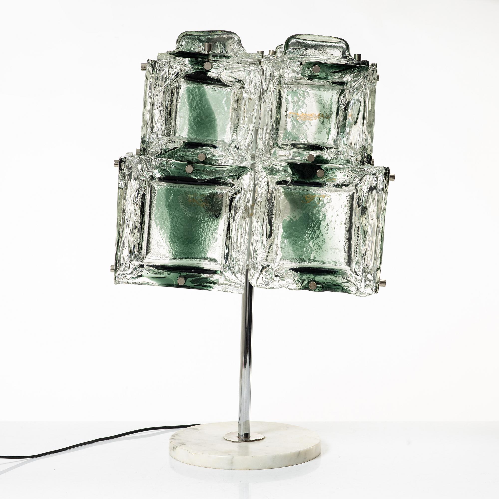 A table lamp, probably Italy, second half of the 20th century.