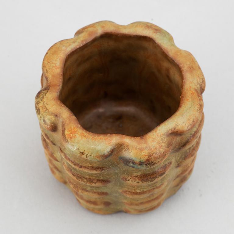 AXEL SALTO, a stoneware vase, Denmark, dated 18-1-33.