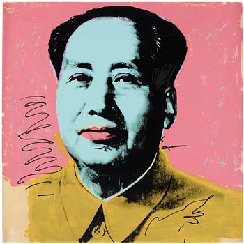 391. Andy Warhol, "Mao".