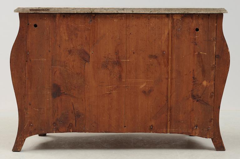 BYRÅ. Stockholmsarbete, 1700-talets andra hälft. Rokoko.