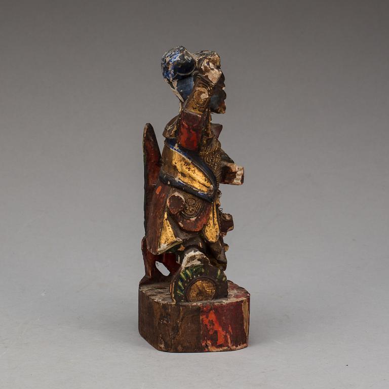 FIGURIN, trä, Kina, 1900-tal.