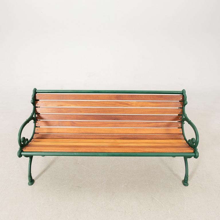 Trädgårdssoffa Klafreströms bruk 1900-talets andra hälft.