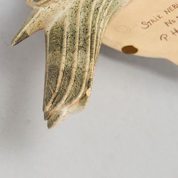 Paul Hoff, sculpture, "Strix Nebulosa No 103", Gustavsberg studio, Sweden, 1985.