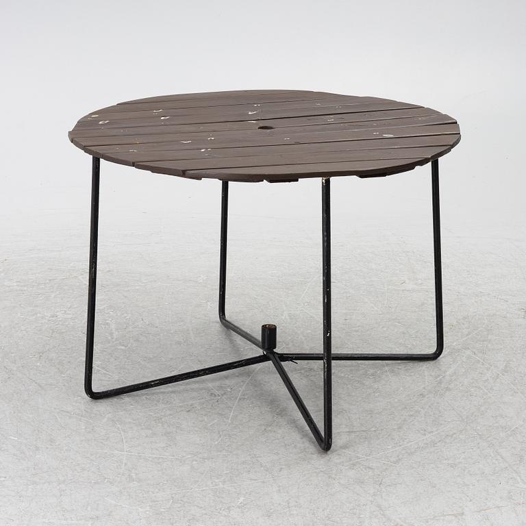 A five-piece garden suite, Grythyttan, mid-20th Century.