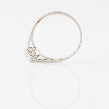 RING, med briljantslipad diamant 0.20 ct.