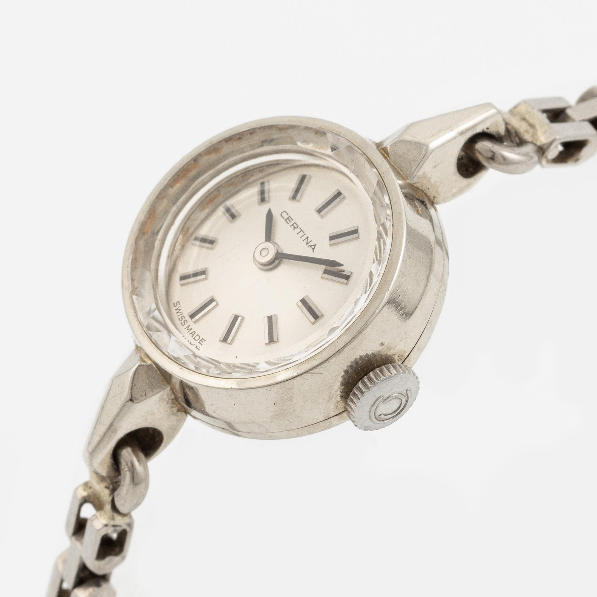 Certina, armbandsur, 17 mm.