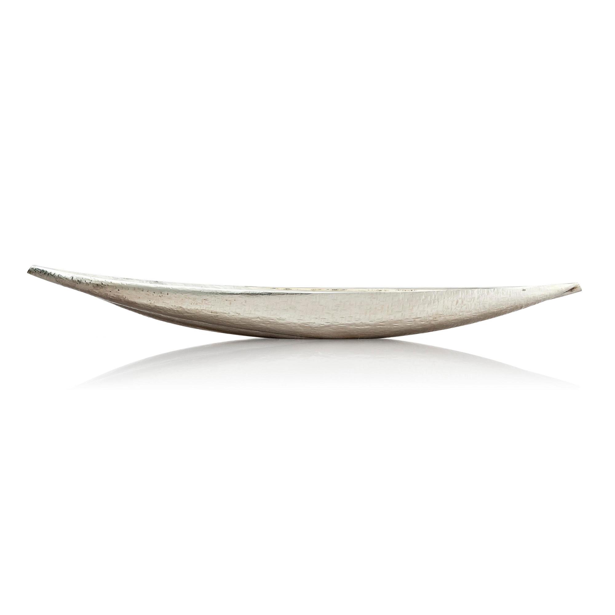 Tapio Wirkkala, a silver bowl, model TW9, marked TW, Kultakeskus, Hämeenlinna 1978.